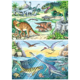 Ravensburger - Dinosaurs - Their Habitats - 2x24 Pieces - Puzzles